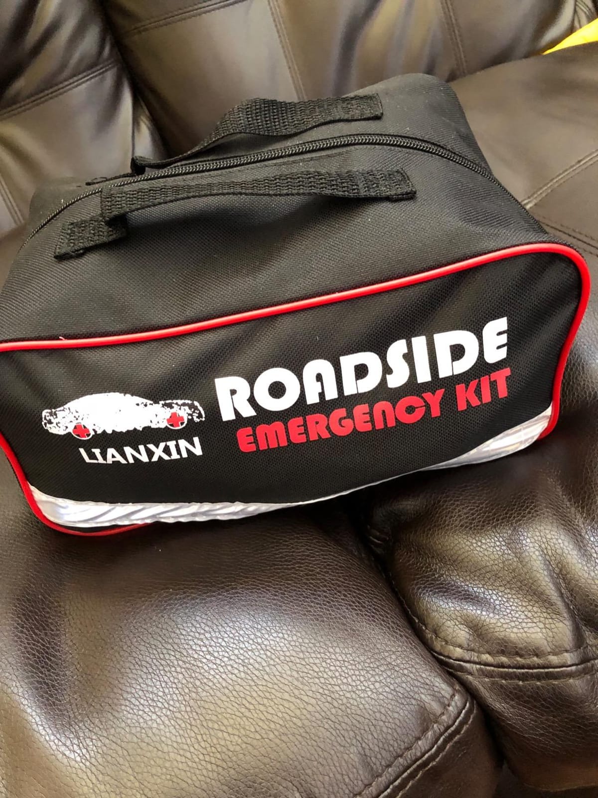 Emergency Roadside Kit for Car Auto Safety Kit with Jumper Cables Headlamp customer photo 1