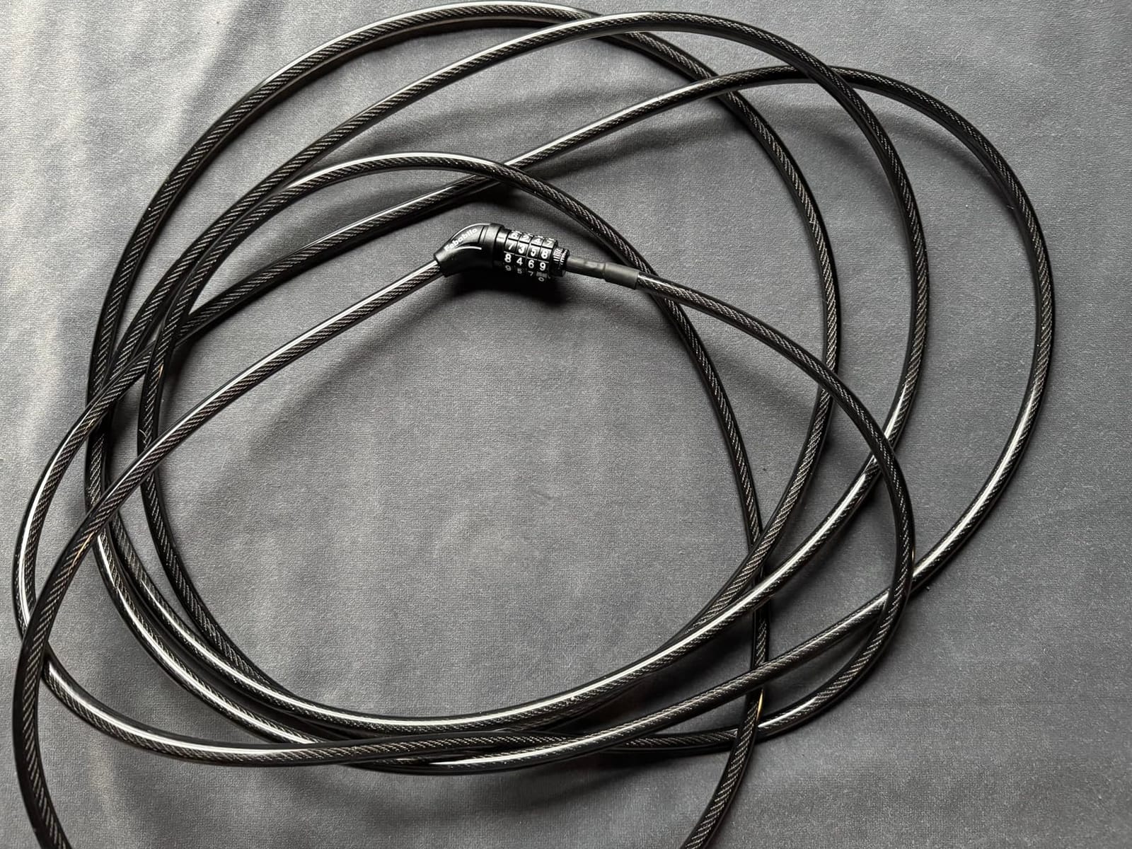 Long Cable Lock, Extra Long Straight Bike Lock (5ft to 25ft) with Resettable Combination, Kayak Locks, Unique Thin end Cable Locks Suitable Kayak, Scooter, Paddle Boards, Canoe, Jet Ski customer photo 1