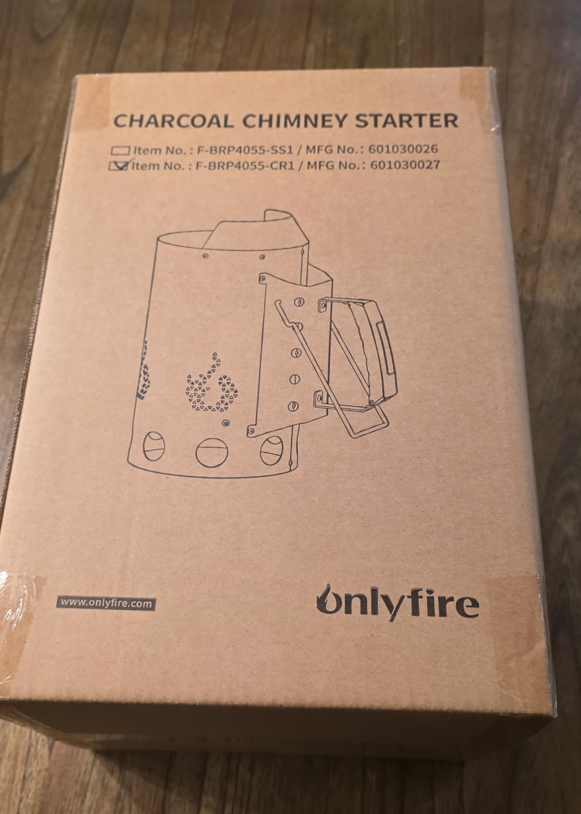 onlyfire Heavy Duty Galvanized-Steel Round Charcoal Chimney Starter customer photo 2