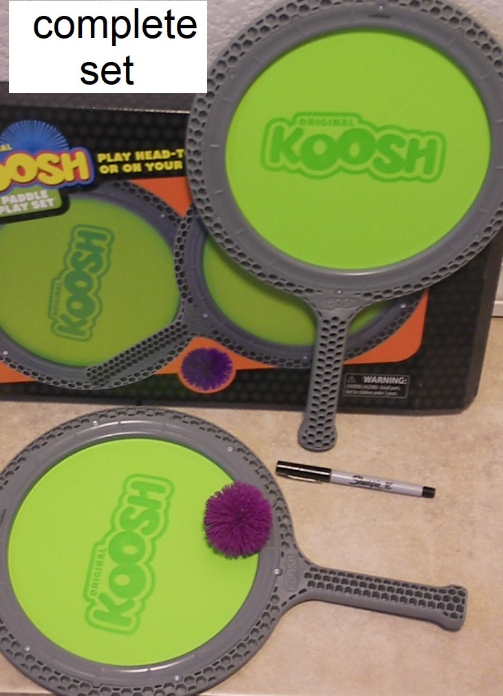 Koosh Paddle Playset, Beach Toys, Outdoor Games for Kids, Fidget Toys, 4+ customer photo 2