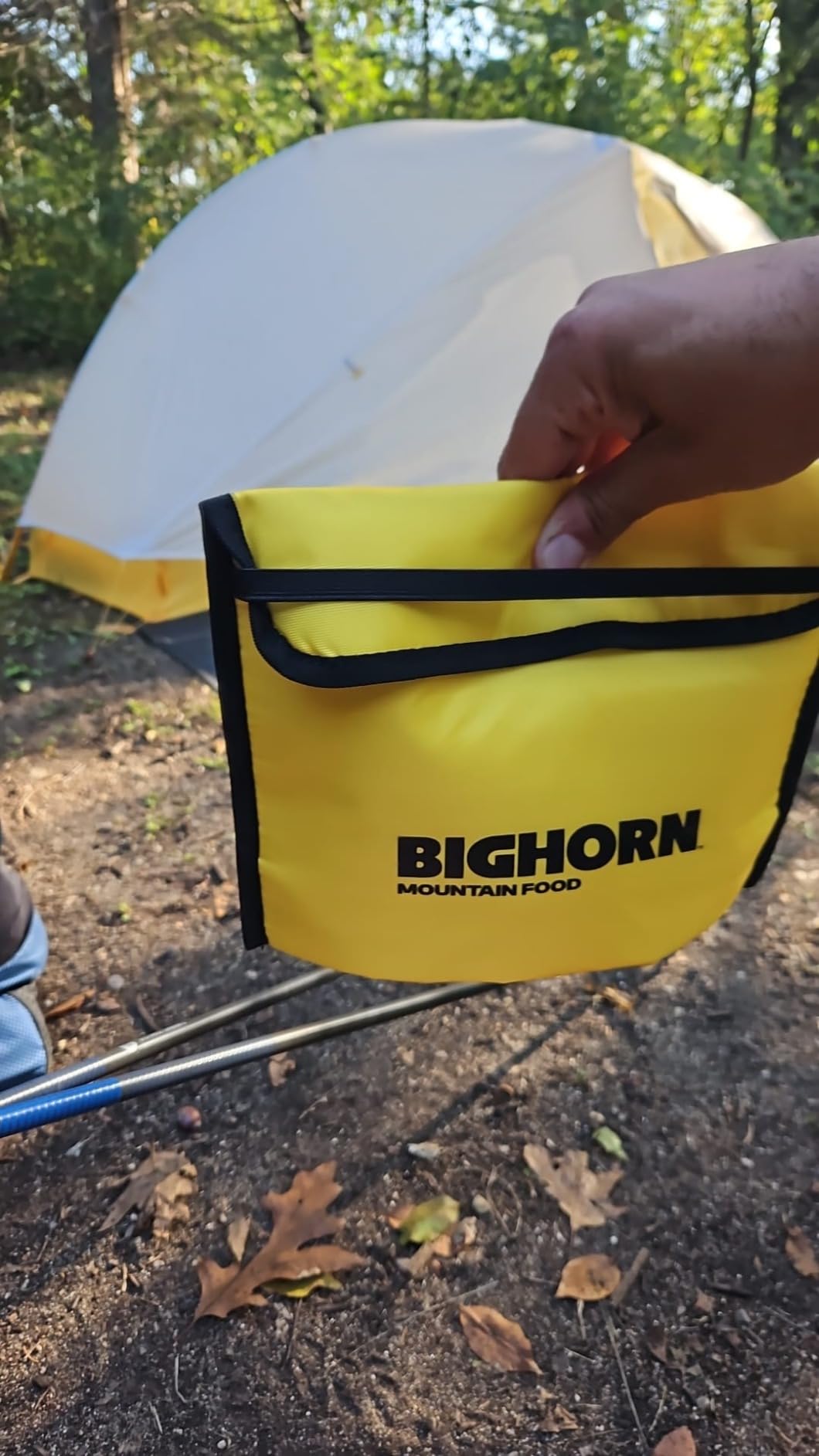 Bighorn Insulated Bag for Backpackers - Durable Small Insulated Pouch for Freeze Dried Backpacking Meals - Packs Flat, Lightweight, Aids Rehydration, Keeps Food Hot, 10 ¼” x 7 ½” x 3 ½”, 1.5oz customer photo 1