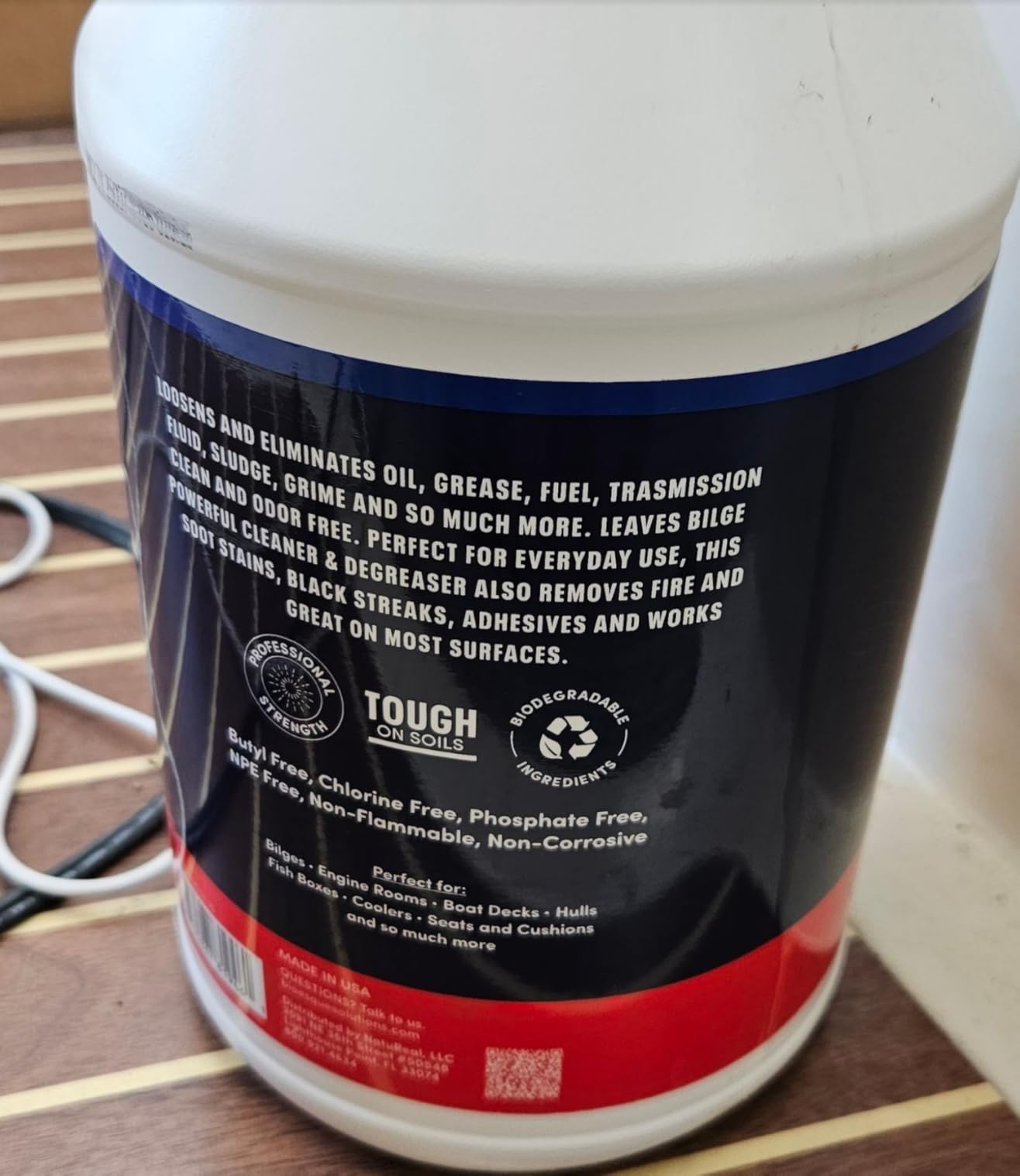 Bioesque Marine Heavy Duty Bilge Cleaner Concentrate, 1 Gallon (Pack of 1) customer photo 2