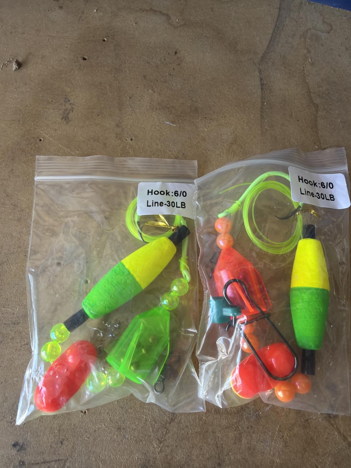 Alwonder 5-Pack Catfish Bait Float Rigs Kit, Ready Cat Fish Rig with Catfish Rattles Peg Floats Beads Circle Hooks 6/0 8/0 10/0, Catfishing Tackle Equipment Rattle Floater Bobbers Cat Fishing Gear customer photo 1