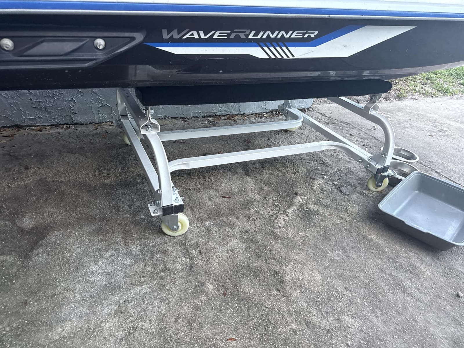 VEVOR Watercraft PWC Dolly, 1000 lbs Load Capacity, Jet Ski Stand PWC Cart for Moving Watercraft, Adjustable Bunks with 4 Casters & 2 Brakes, Heavy-Duty Jet Ski Cart for Kayaks, Jet Skis, Speedboats customer photo 2