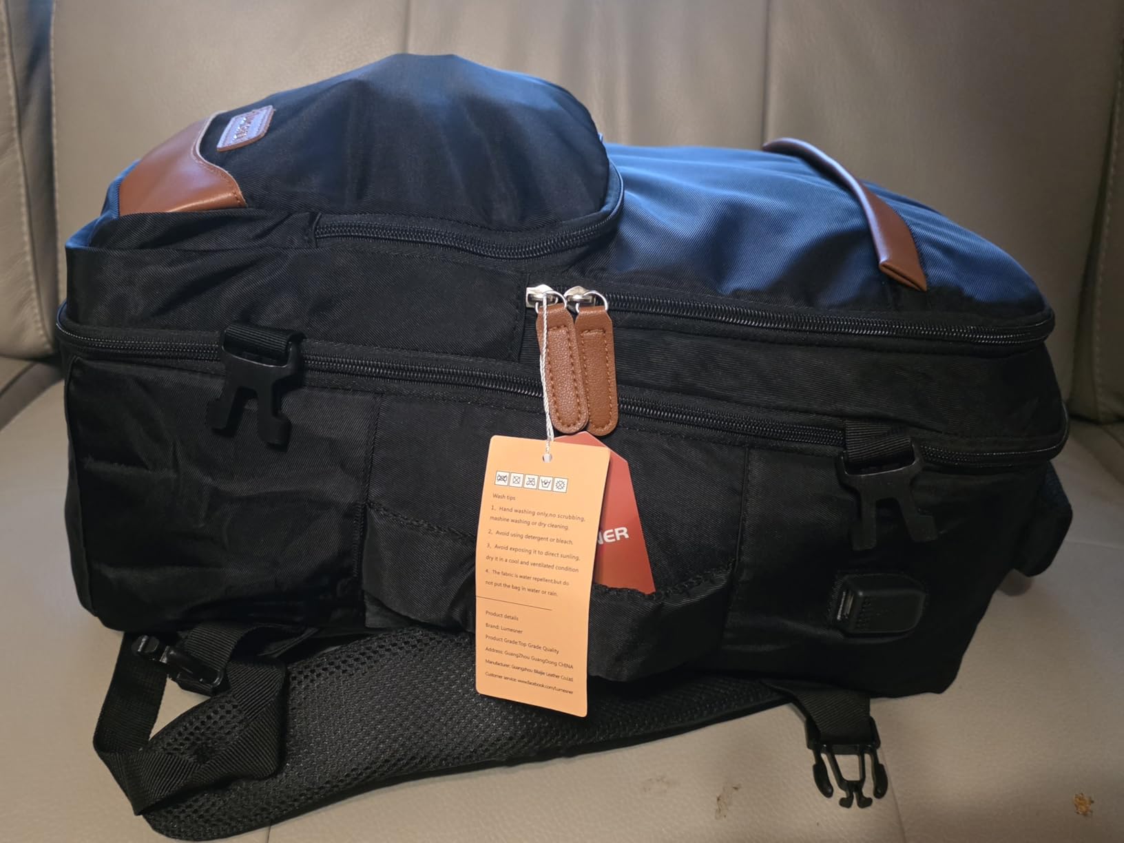 40L Travel Backpack, Flight Approved Carry On Laptop Backpack customer photo 2