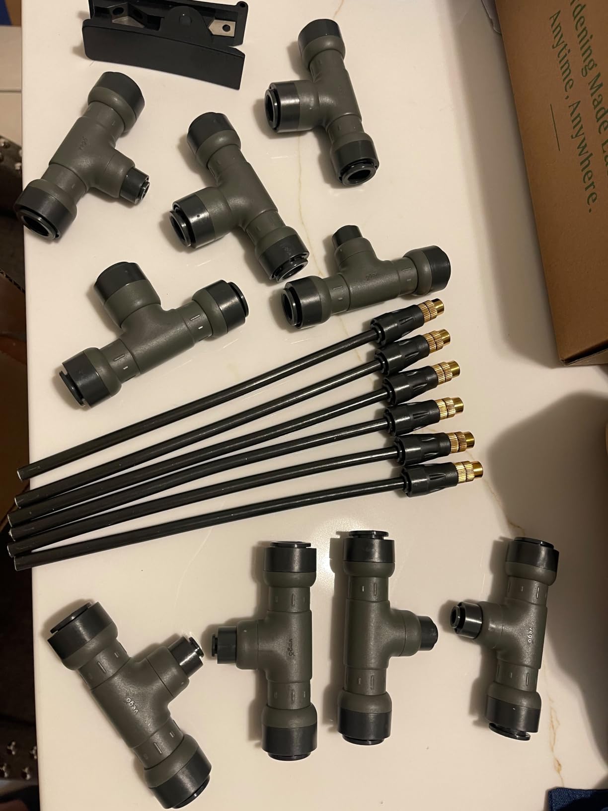 Vego Garden Irrigation Kit - Drip Irrigation System for Raised Garden Beds, Efficient Watering Solution for Vegetables, Flowers, and Plants, Easy DIY Installation (Large) customer photo 2
