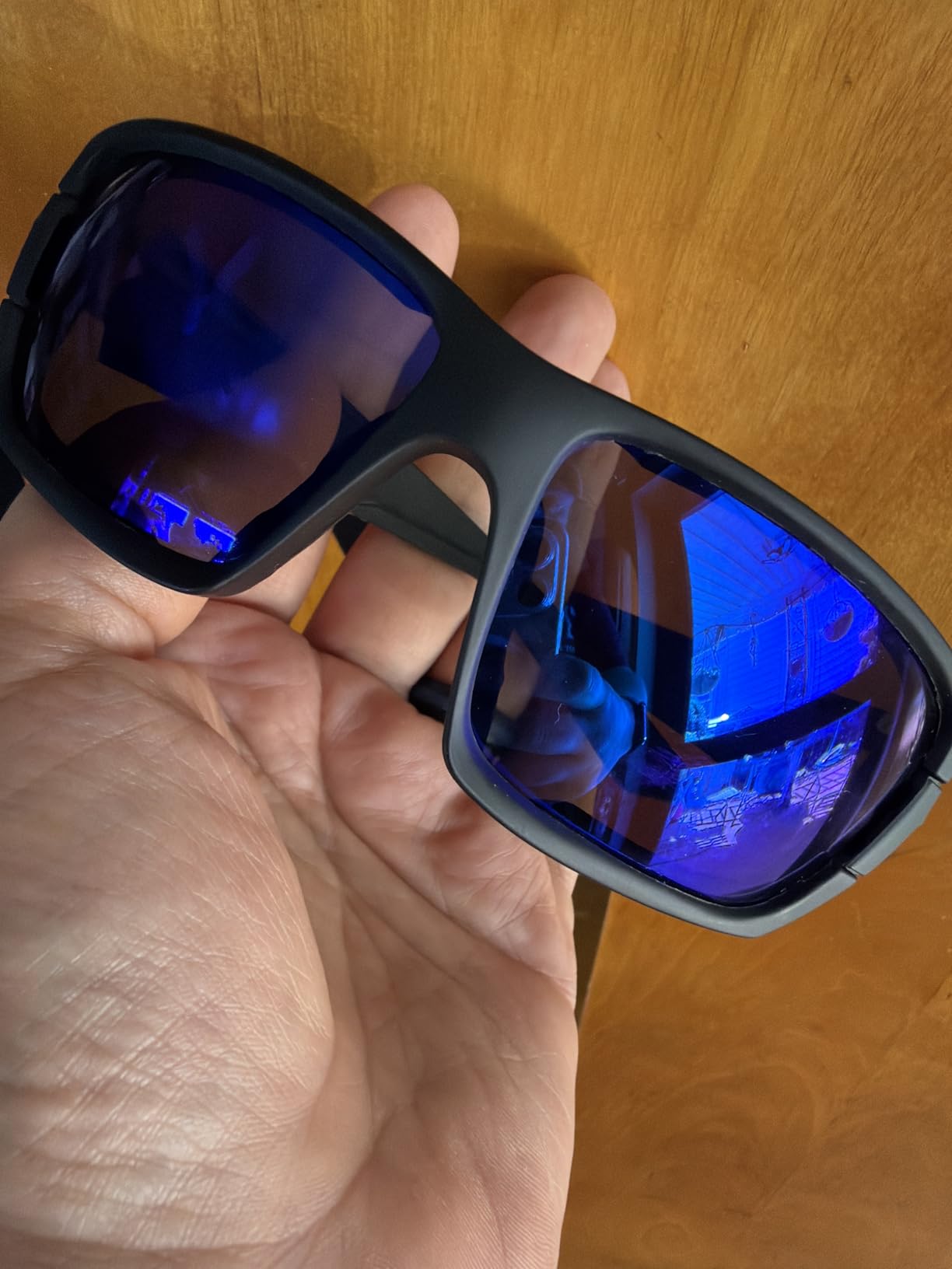 Fishing Glasses Pro Kit | Polarized Sunglasses with 4 Lenses, TR-90 Frame, Eye Protection for Offshore & Shallow Water - 1 Pc customer photo 1