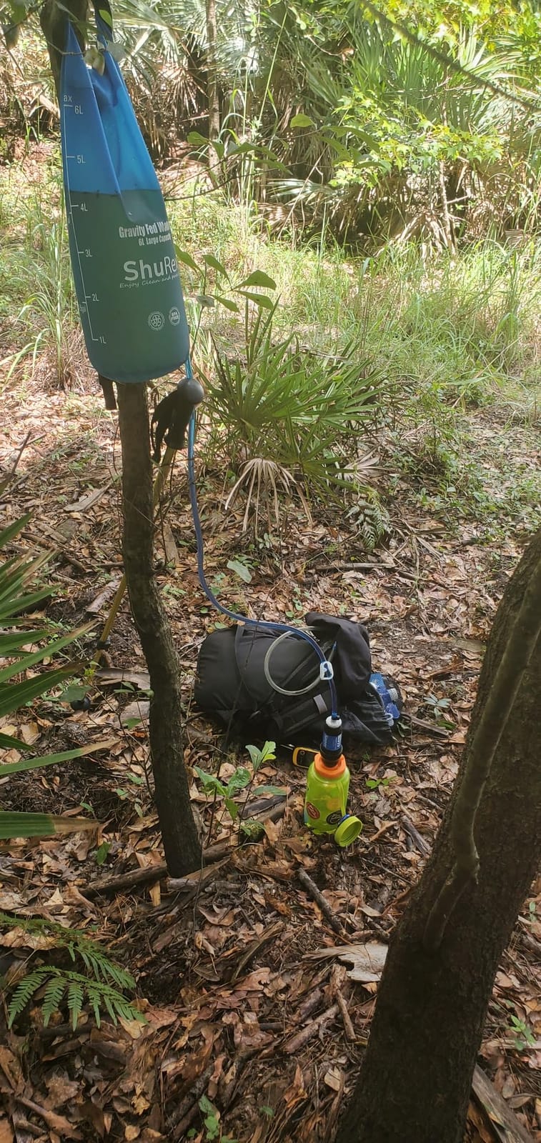 3L Gravity-Fed Water Bag for Sawyer Water Filtration System, Foldable, BPA-Free customer photo 1