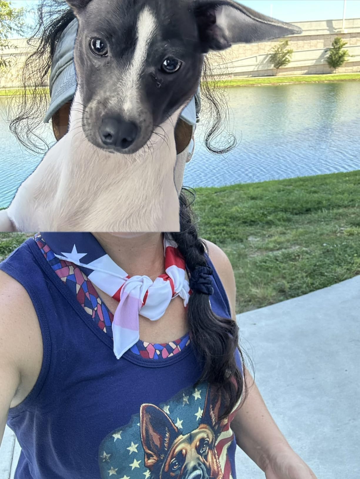 MISSION Cooling Bandana - Lightweight & Breathable - Cools Up to 2 Hours - UPF 50 Sun Protection - Machine Washable customer photo 2