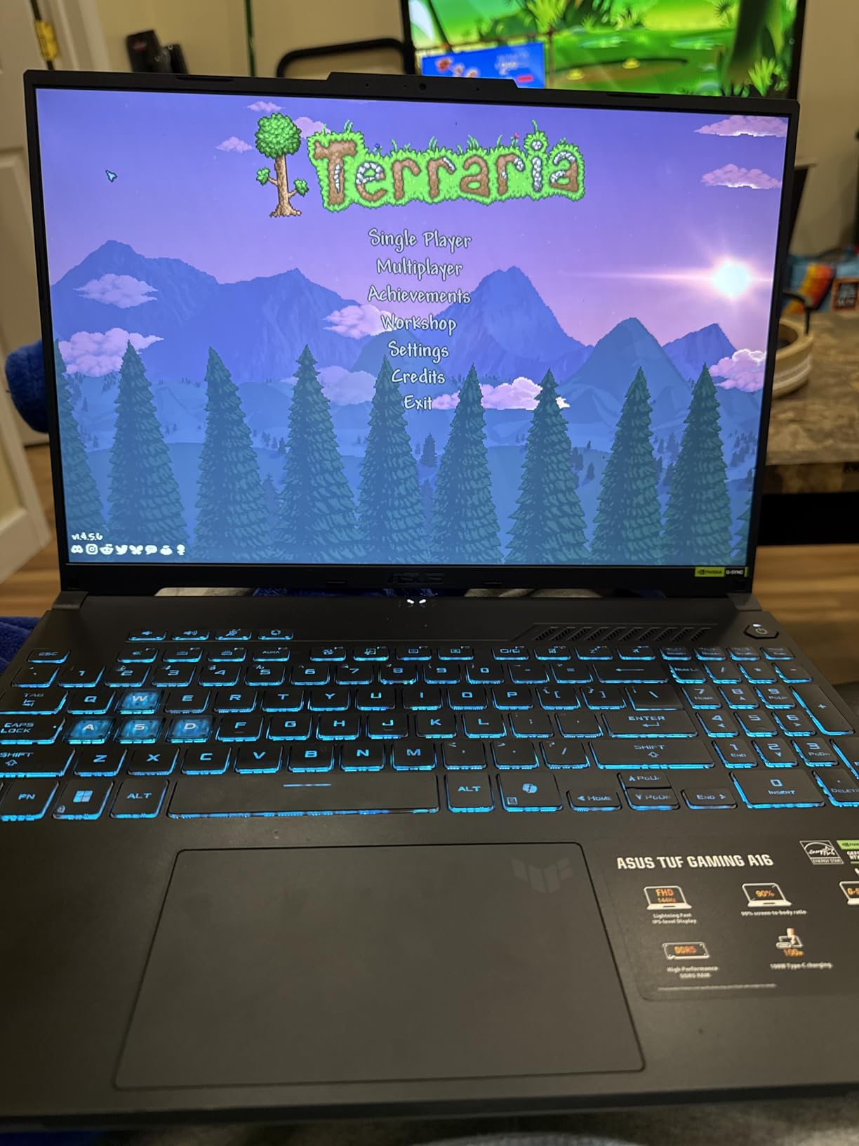 ASUS TUF Gaming F16 Gaming Laptop, 16” FHD+ 144Hz IPS-Level 16:10 Display, Intel® Core™ 5 210H, NVIDIA® GeForce RTX™ 4050, 16GB DDR5, 512GB PCIe Gen4 SSD, Wi-Fi 6, Win11 Home, FX607VU-SS53 customer photo 2