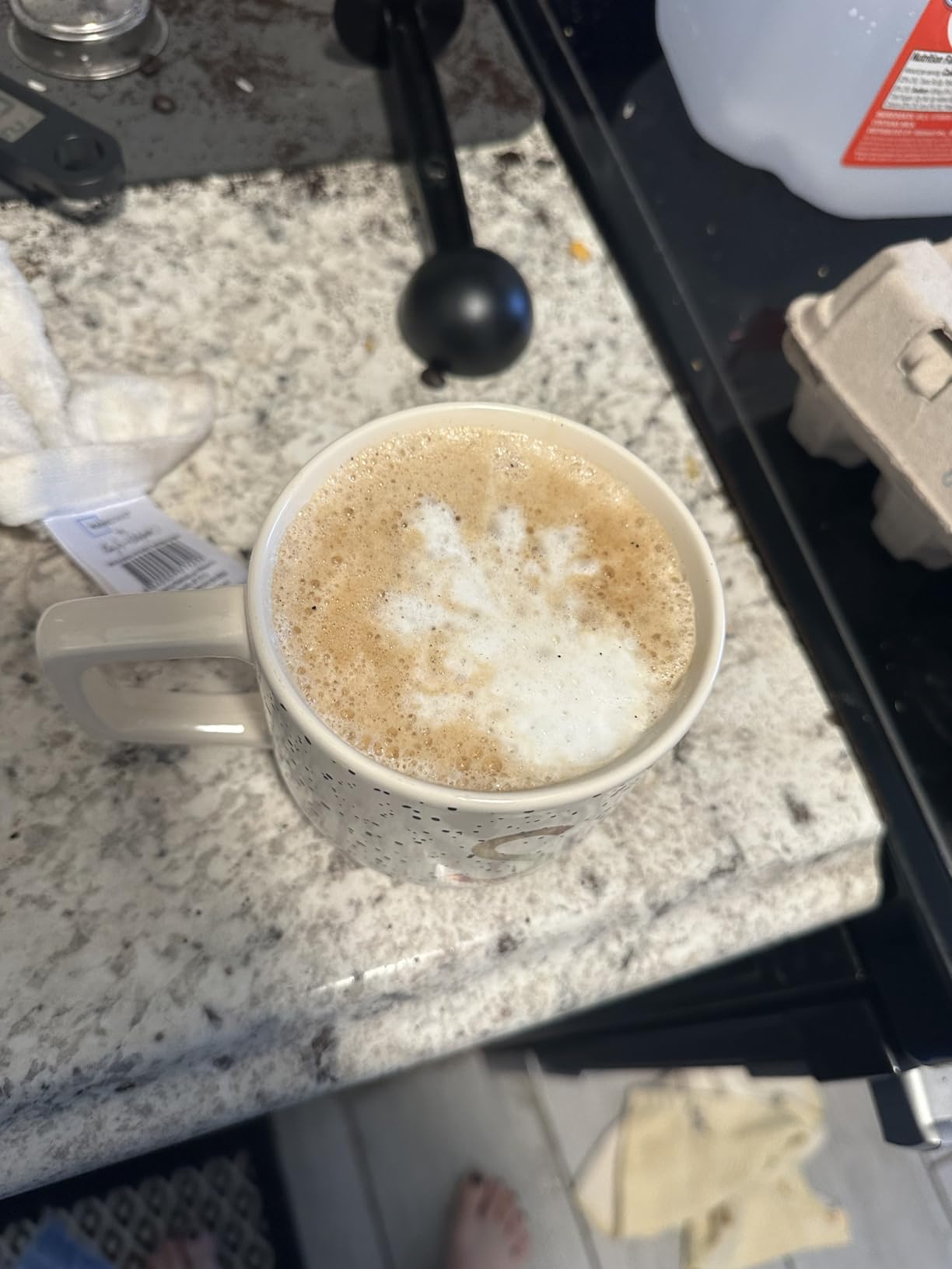 Gevi 20 Bar Compact Espresso Machine for Home,Latte、Cappuccino Coffee Maker customer photo 1