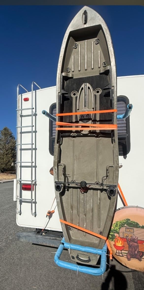 Heavy Duty RV Hitch Mount Kayak Rack for 2 Kayaks up to 12 FT customer photo 1