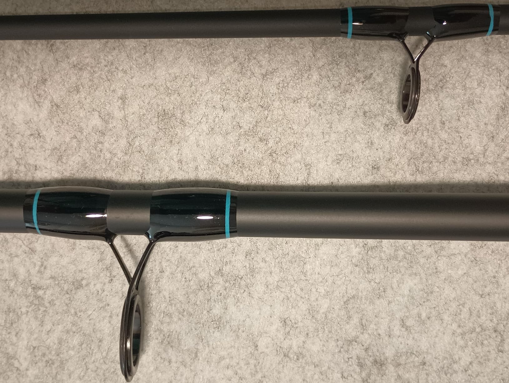 Sougayilang Spinning Fishing Rod, 3-Piece, Carbon Catfish Rod with EVA Comfortable Handle for Catfish and Carp Fishing, Medium/Heavy Power, 9'0