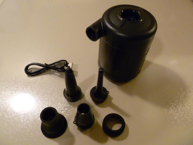 Portable Air Pump for Inflatables, Rechargeable Air Mattress Pump, 6000mAh customer photo 1