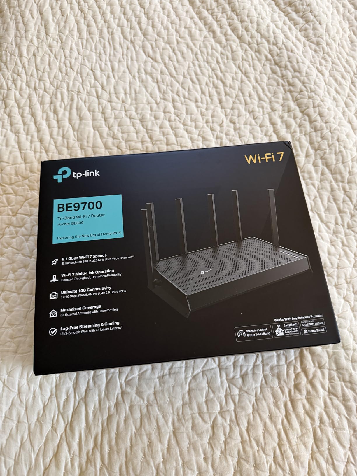 TP-Link Tri-Band BE9700 WiFi 7 Router (Archer BE600) customer photo 2