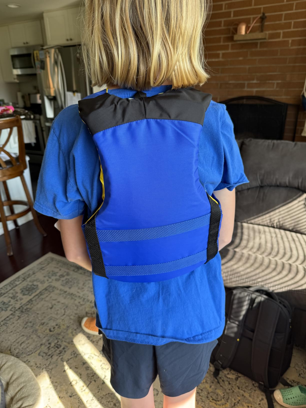 Stohlquist Kids Life Jacket 50-90 lbs - Coast Guard Approved Life Vest - Type III PFD for Boys and Girls - Secure & Adjustable Fit for Swimming, Boating & Water Sports customer photo 2