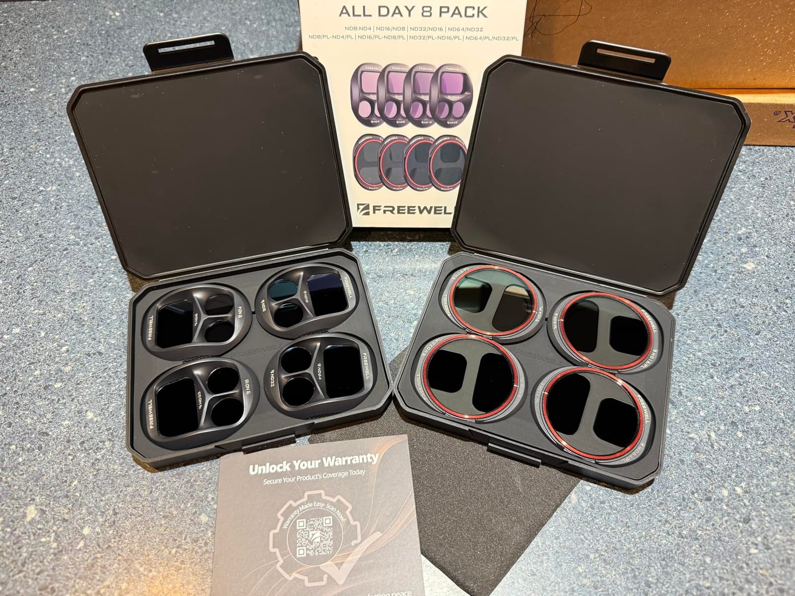 Freewell Split ND Filters 4-Pack for DJI Mavic 4 Pro customer photo 2
