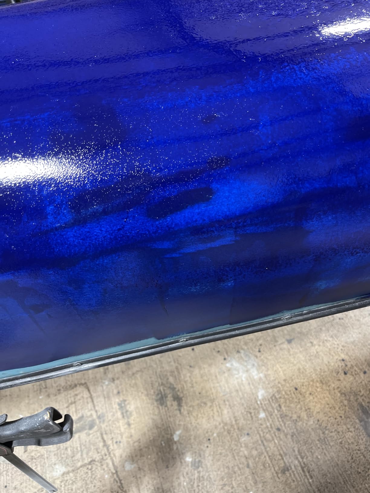 Boat Paint 35oz Gloss Red Marine Topside & Bottom Enamel, Oil-Based Epoxy for Aluminum, Fiberglass, Wood, Heavy Duty Marine Grade Hull Coating customer photo 2