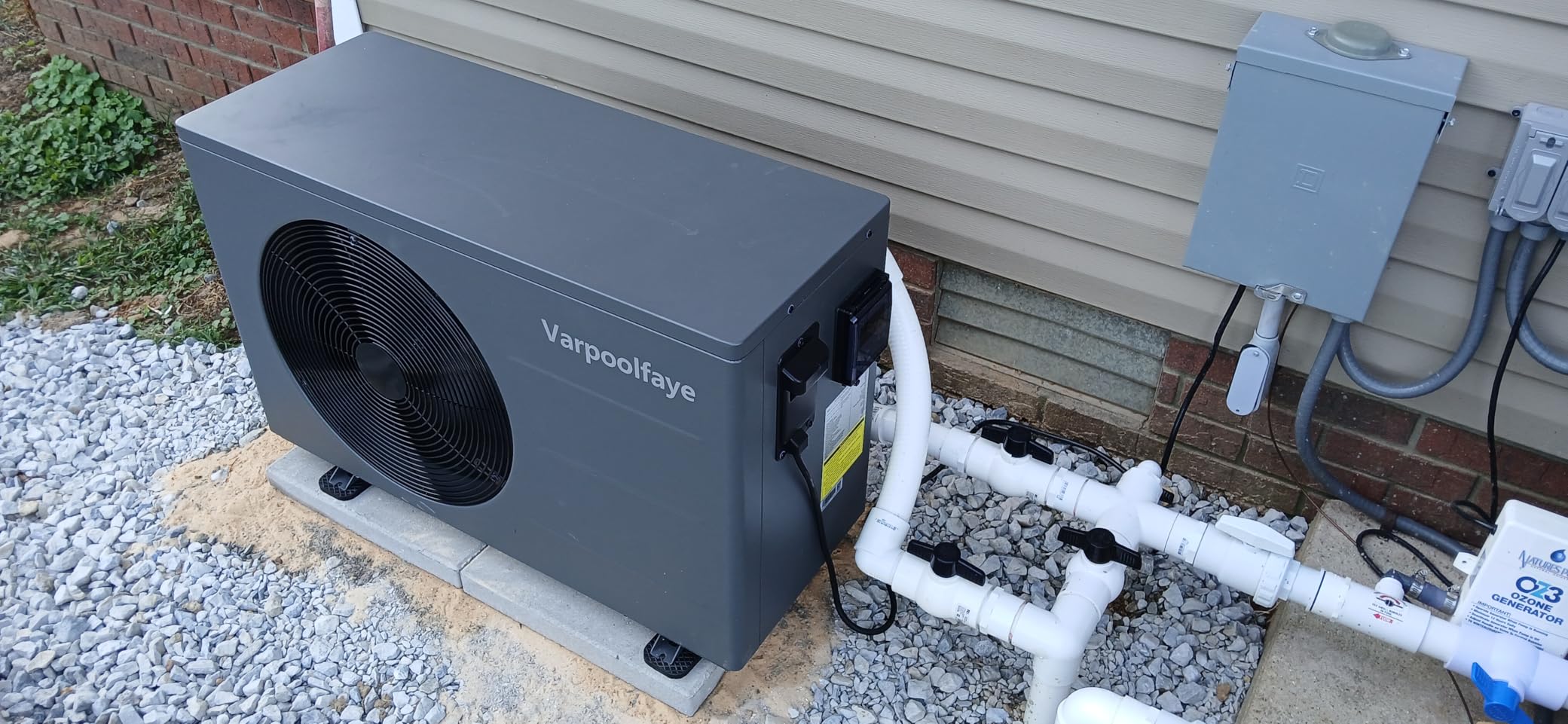 40000 BTU Pool Heater for Above Ground and Inground Pools 220v customer photo 2
