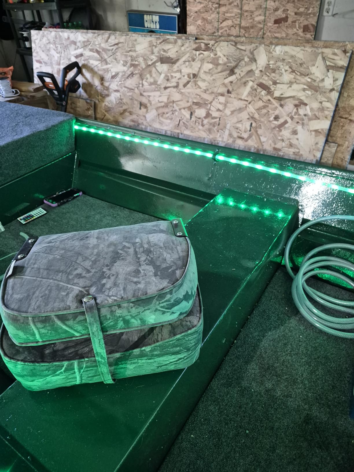 Boat Strip Lights Waterproof 32.8FT, 12v RGB Marine Pontoon Boat Lights | Boats Interior Deck Cabin Light, Night Fishing Lighting for Jon Bass, Yacht, Kayak, RV customer photo 2