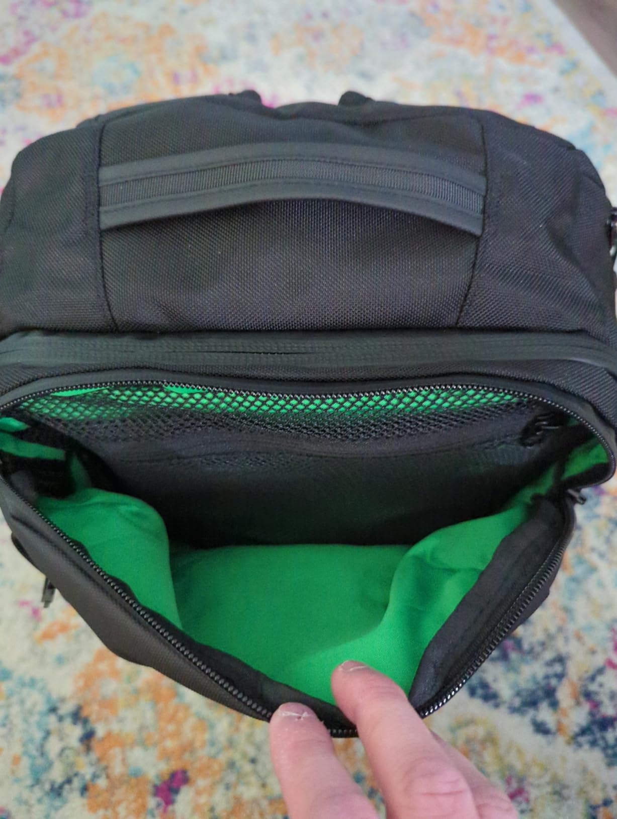 COR Island Hopper 2.0 Carry On Travel Backpack, 28L Black, w Laptop Sleeve customer photo 1