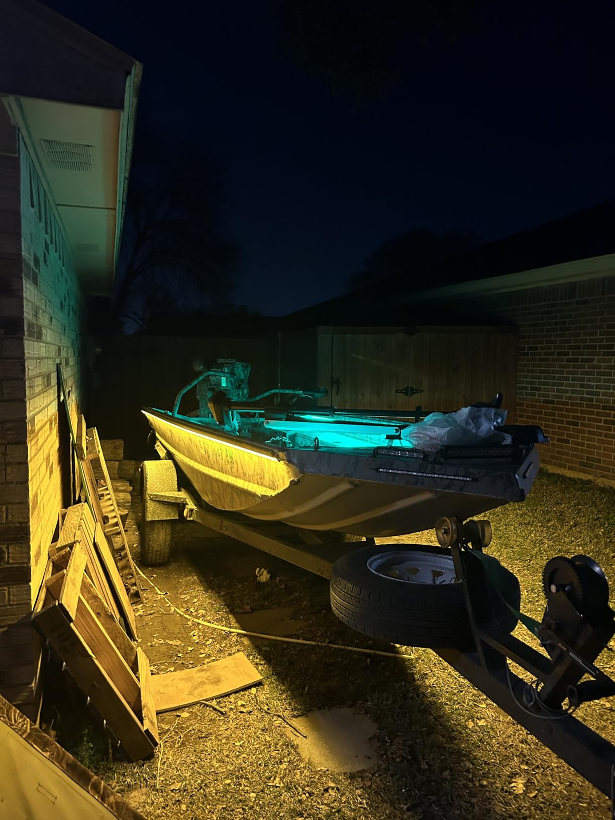 Boat Strip Lights Waterproof 50FT, 12v RGB Marine Pontoon Boat Lights | Boats Interior Deck Cabin Light, Night Fishing Lighting for Jon Bass, Yacht, Kayak, RV customer photo 1