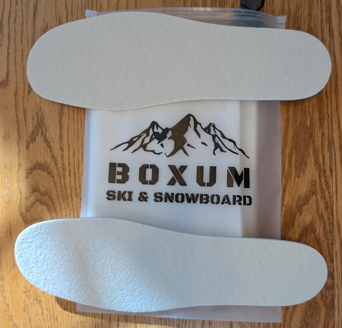 Boxum Ski Boot Shims 1/8 Inch Thick Polyester Inserts - Volume Reducer | Padding for Snug Responsive Fit - Trimmable Snowboard Boot Inserts for Men, Women and Youth customer photo 1