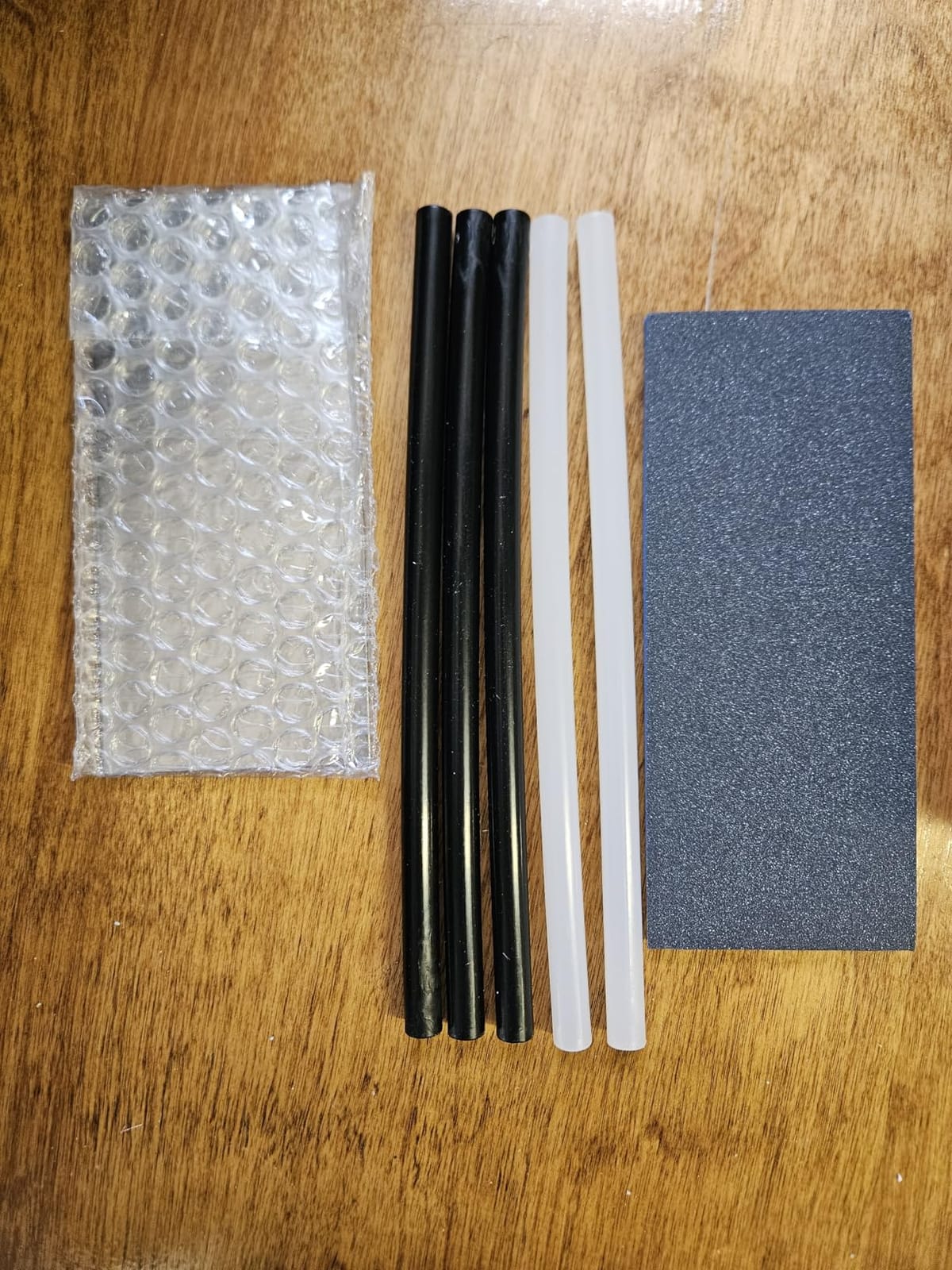 Ski Snowboard Base Repair Kit 5 P-TEX Rods Black/Clear, Stainless Steel Scraper Sandpaper Ski Repair Kit, Snowboard Repair Tools, DIY Base Tuning Maintenance customer photo 2