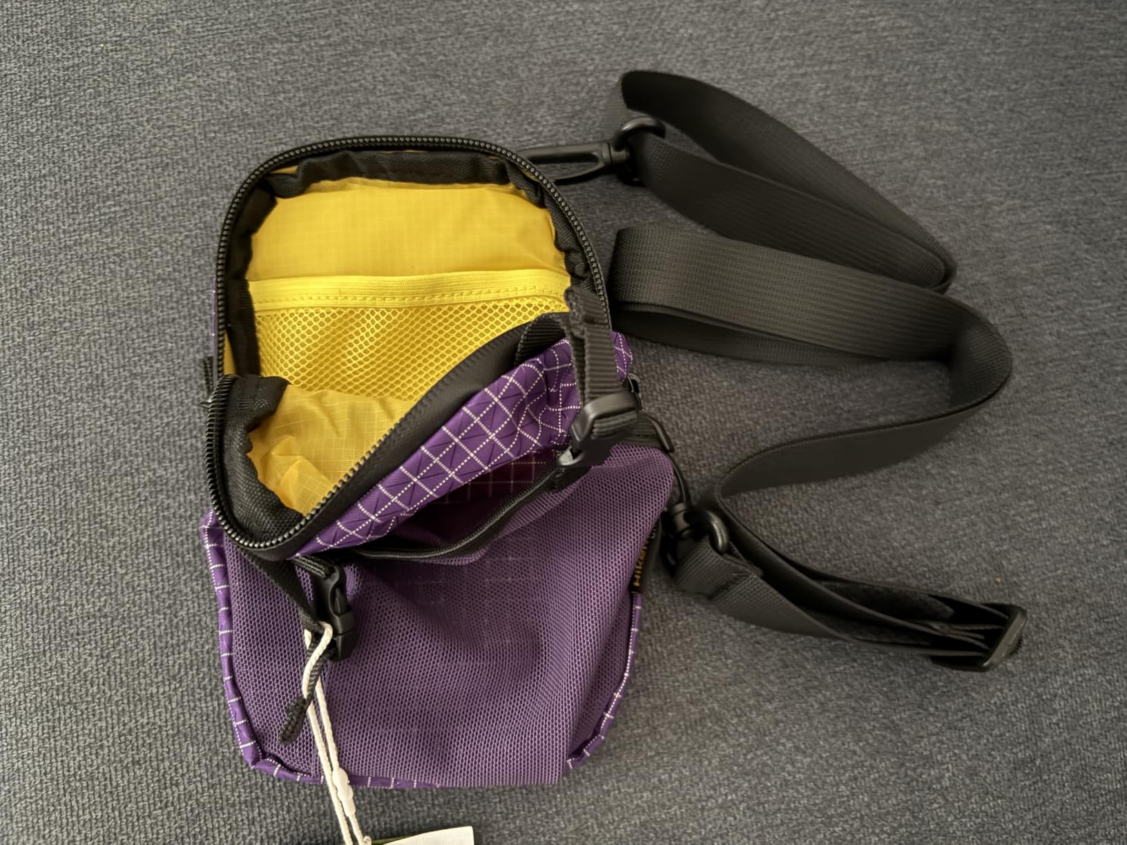 Backpack Shoulder Strap Pouch - Waterproof Strap Pack Phone Pouch, Backpack Strap Pocket Attachment Bag, Small Crossbody Bag Waist Pack for Sports Hiking Camping customer photo 1