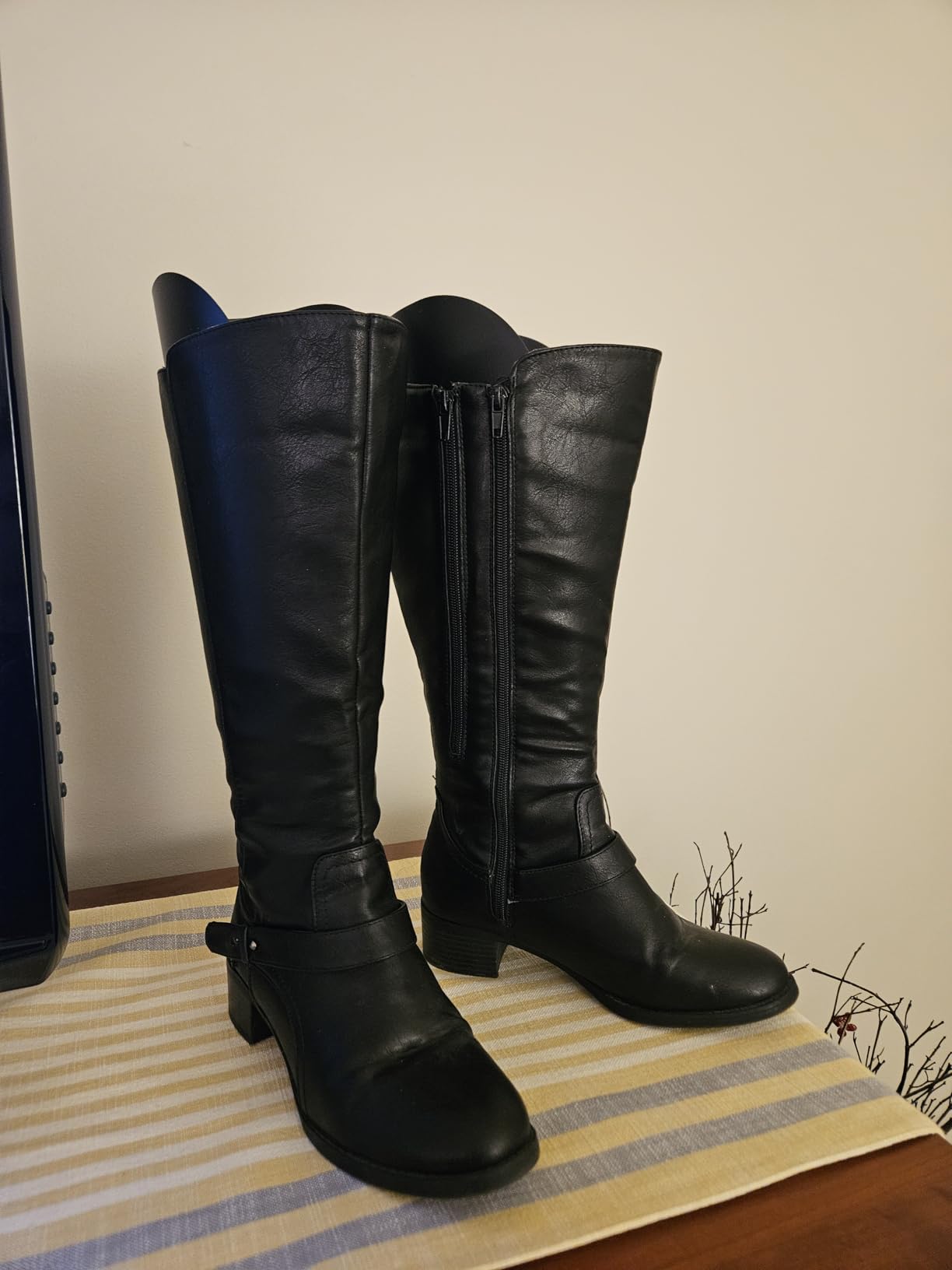 Boot Shapers, Boot Shaper Inserts for Women and Men to Keep Shape, Black Tall Boot Shapers Insert Boot Fillers customer photo 1
