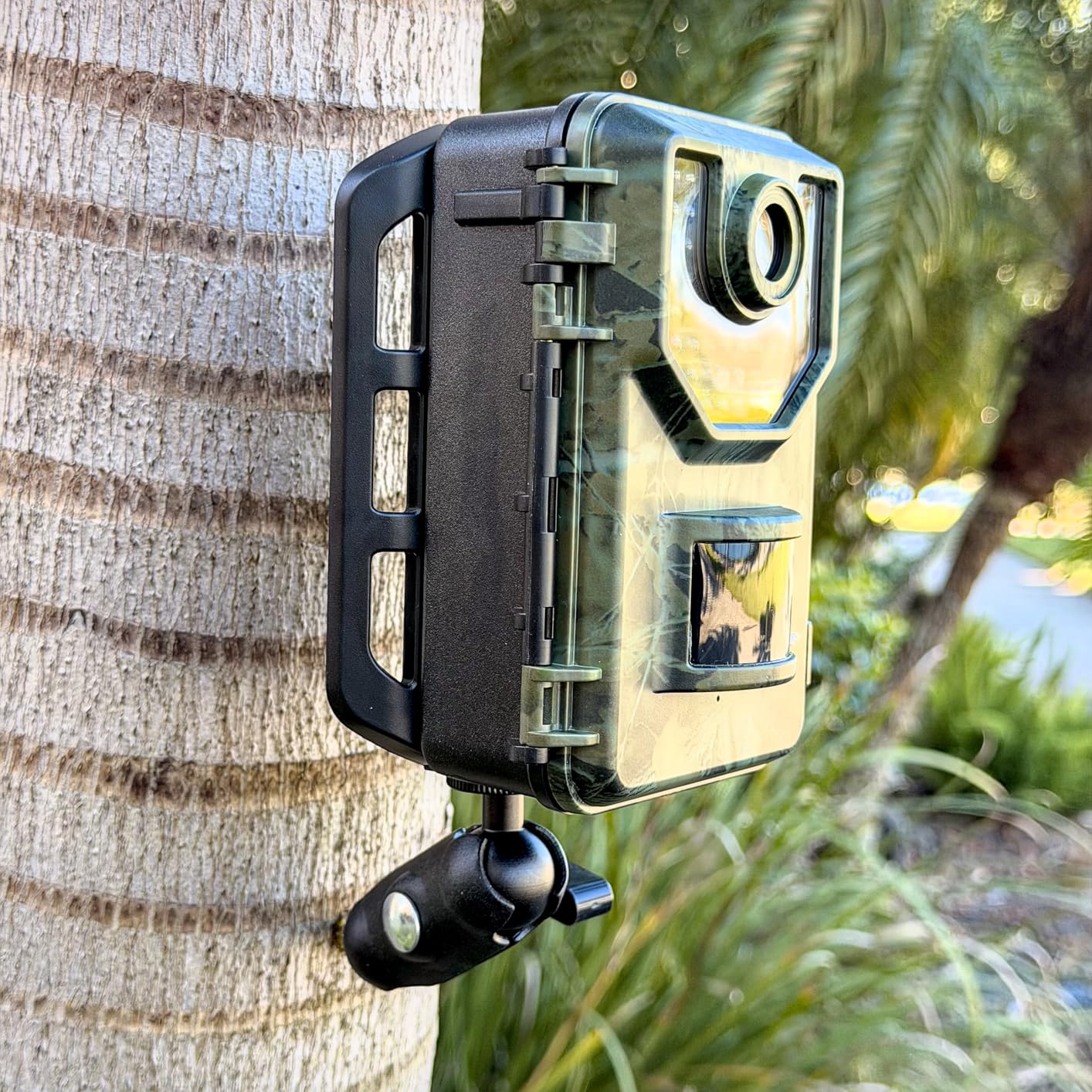 Adjustable Trail Camera Tree Mount: Game Camera Outdoor Mounting Bracket Holder with Double 360° Swivel Tilt Ball Joints, 2 Packs customer photo 2