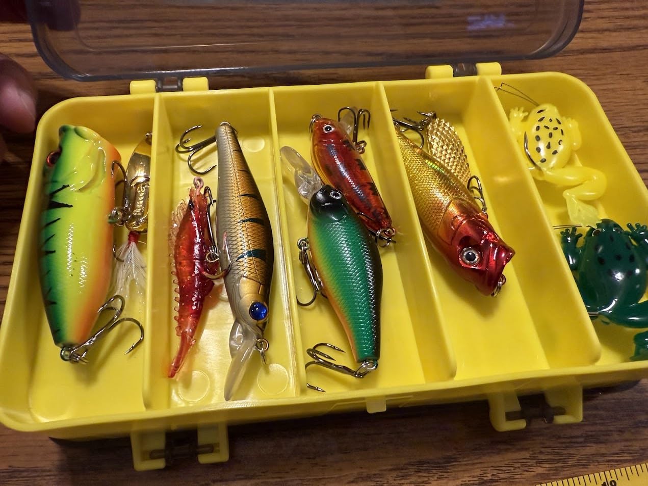 Fishing Advent Calendar 2026, 24 Days of Advent Calendar with Fishing Lures customer photo 2