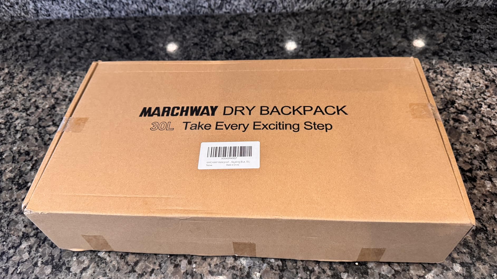 MARCHWAY Roll Top Waterproof Backpack, Floating Dry Bag 20L/30L/45L with Ergonomic Rectangular Base, Cushioned Back, Hip Strap for Hiking Camping Kayaking Travel (Black, 20L) customer photo 1
