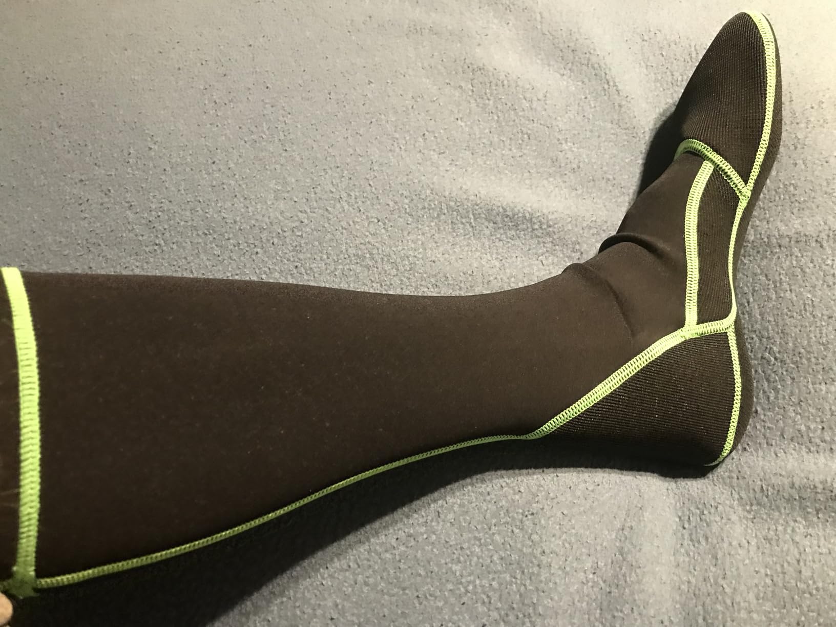 Premium Long Neoprene Wet Wading socks, no Bunching at Ankle, Wader Sock for Surfing Diving Fly Fishing, Gift Socks customer photo 1