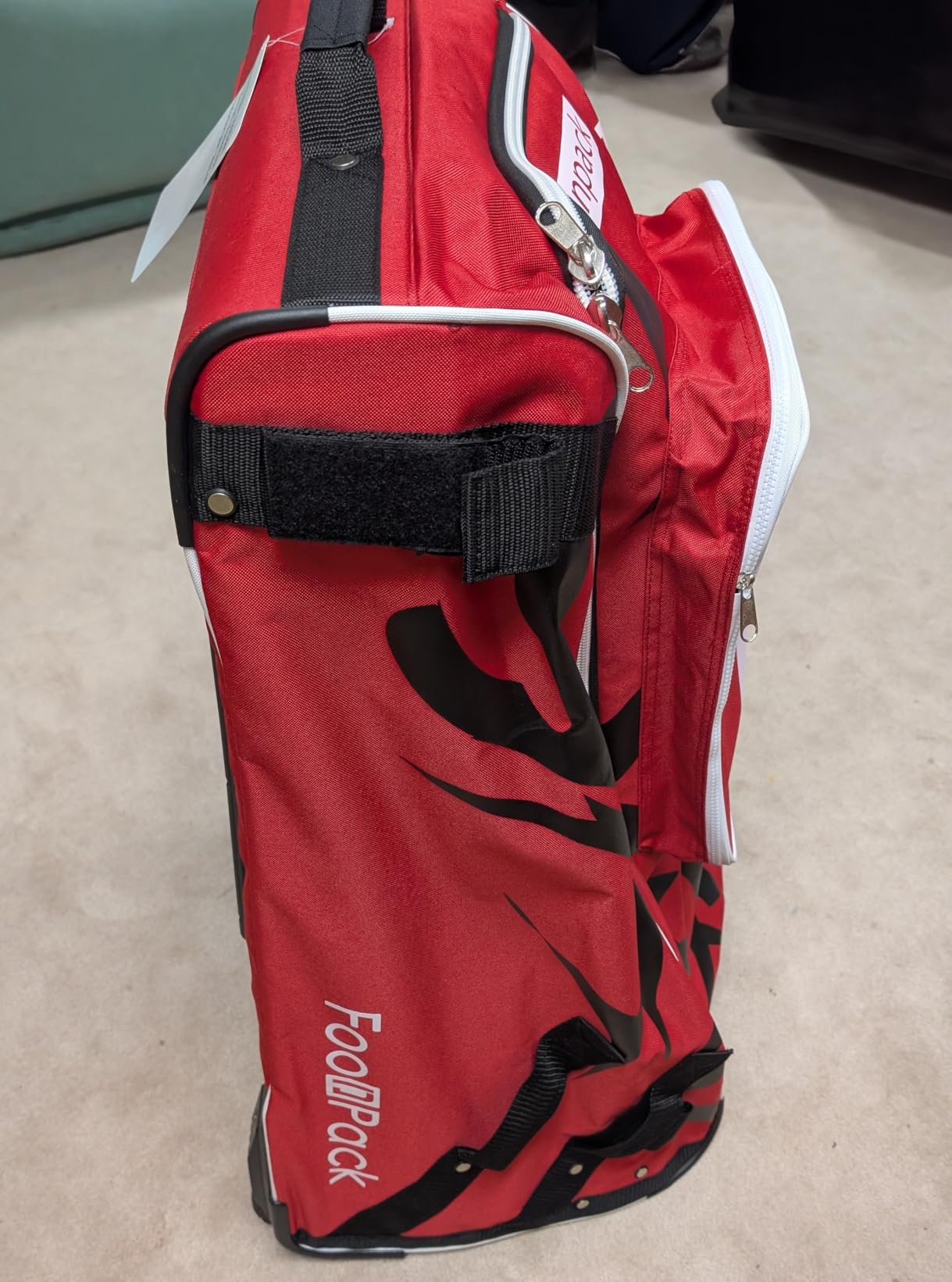 Ice Hockey Equipment Tower Bags, Hockey Bag with Wheels,Youth Rolling Duffle For Junior Players,(For SticksSkates,Helmet, Gear, Travel & Gear Storage) customer photo 1