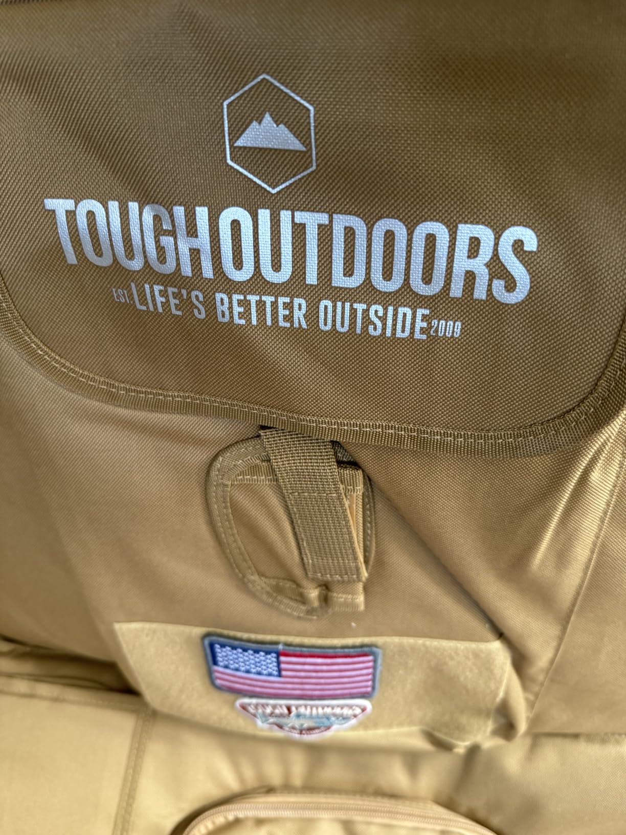 Tough Outfitters Fishing Rod Case - Fishing Pole Case for Travel & Storage - Pole Carrier Bag with Adjustable Shoulder Strap customer photo 2