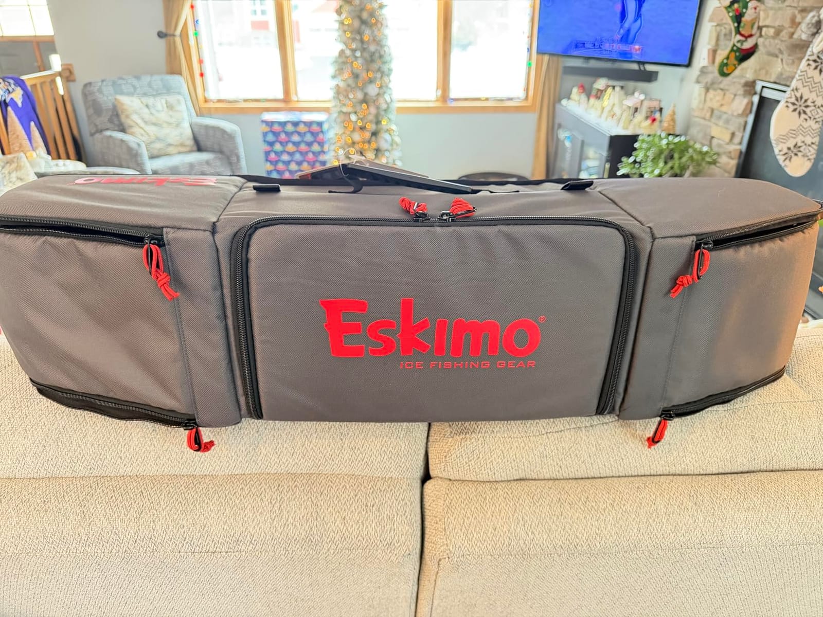 Eskimo Rod Locker, Storage Bag, Rods & Tackle, Gray, 32 inch, 46307 customer photo 1