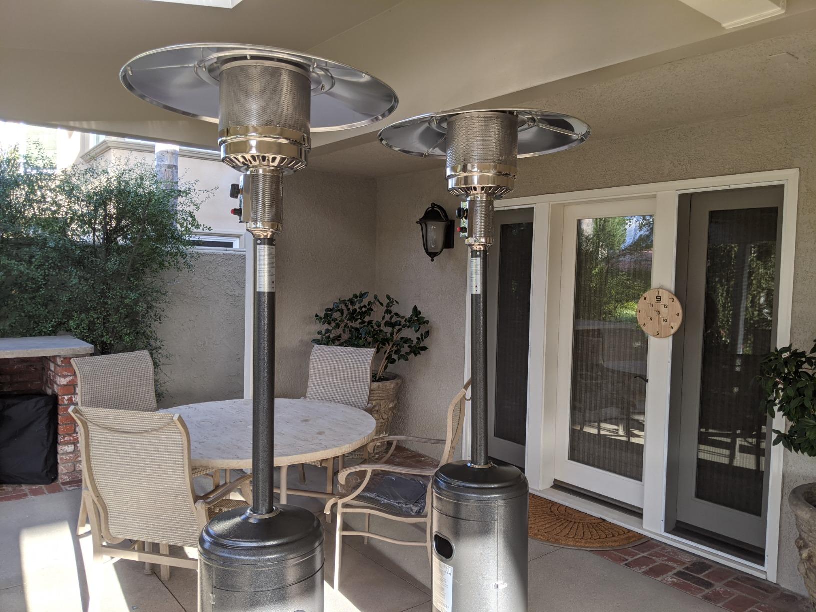 Pamapic 50,000 BTU Outdoor Propane Patio Heater with Round Table Design, Premium 304 Stainless Steel Burner customer photo 1