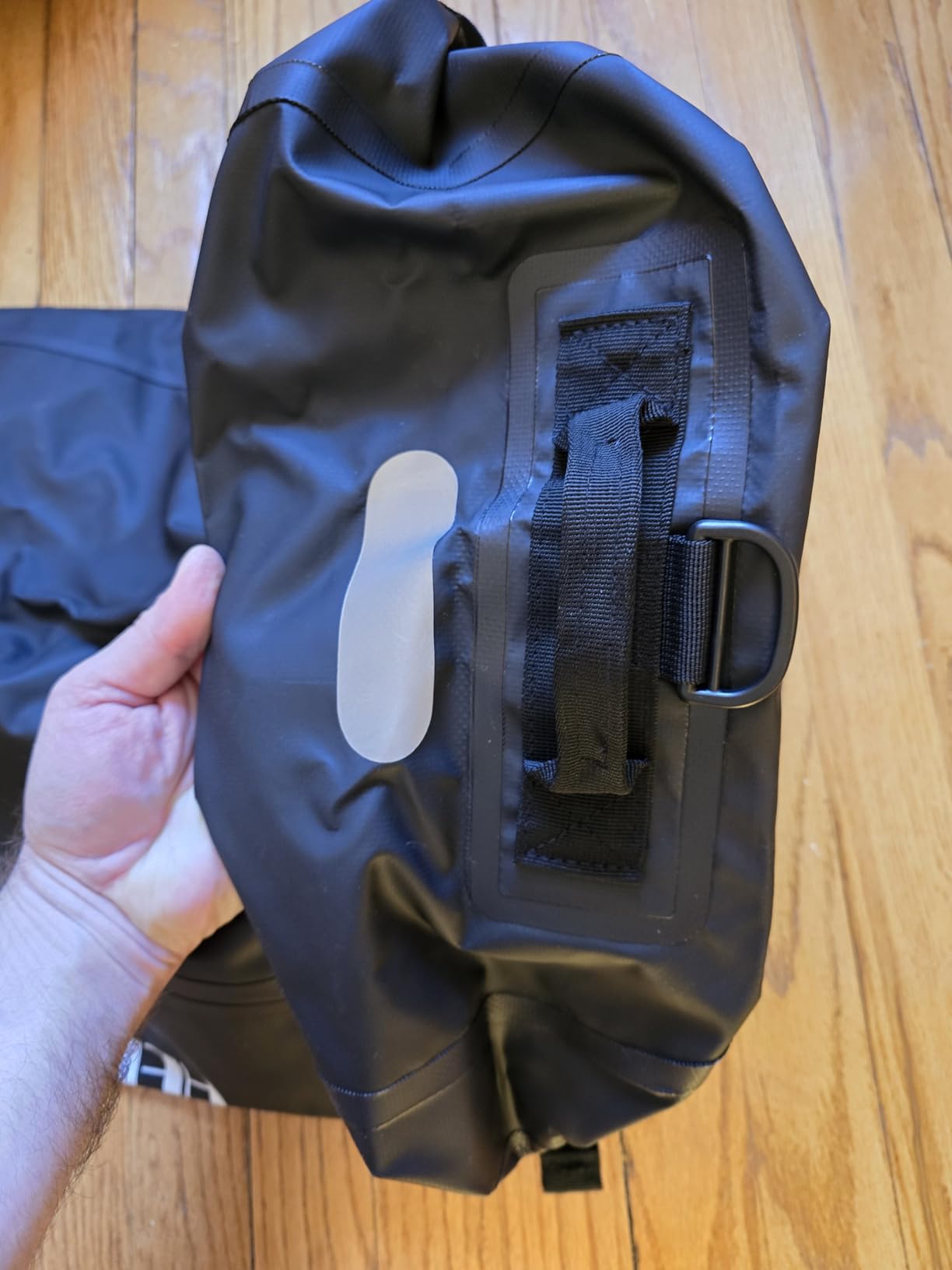 HEETA Waterproof Motorcycle Dry Bag Duffel Luggage Travel Bags, Black 50L customer photo 1