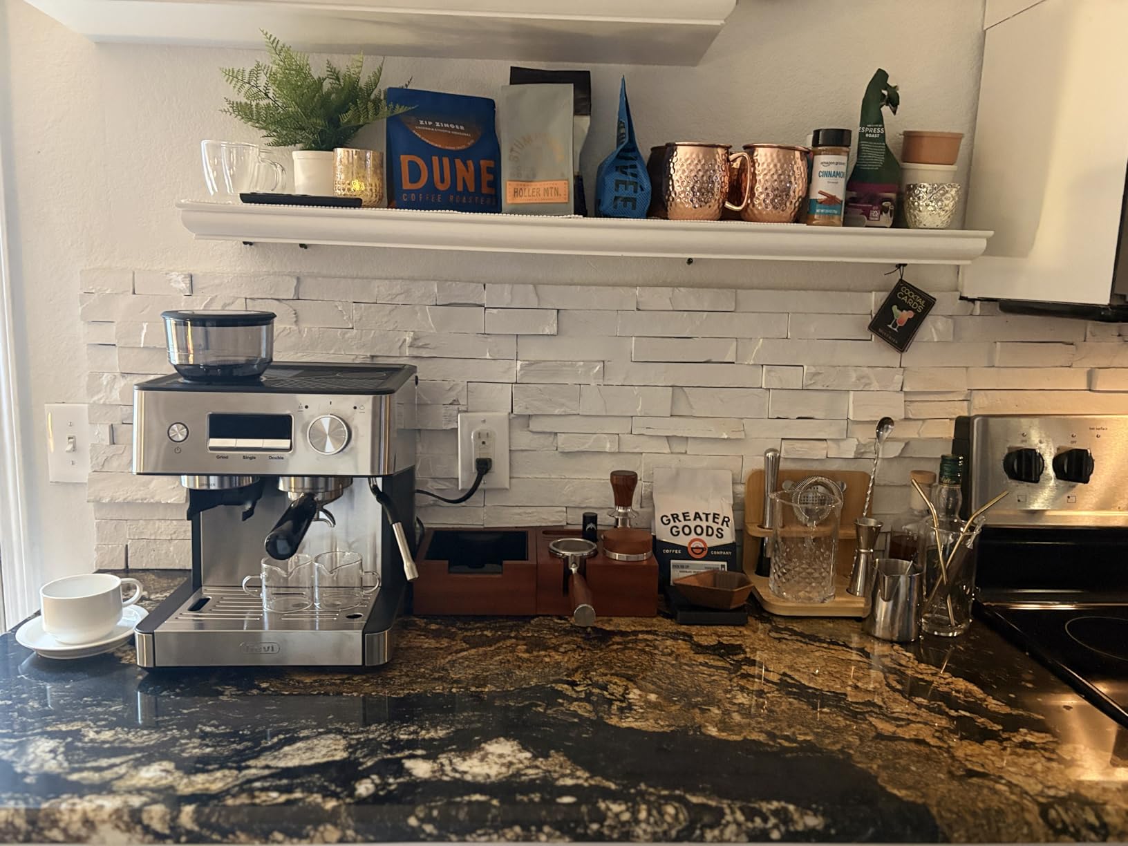 Gevi Dual Boiler Espresso Machine With Built‑In Burr Grinder customer photo 1