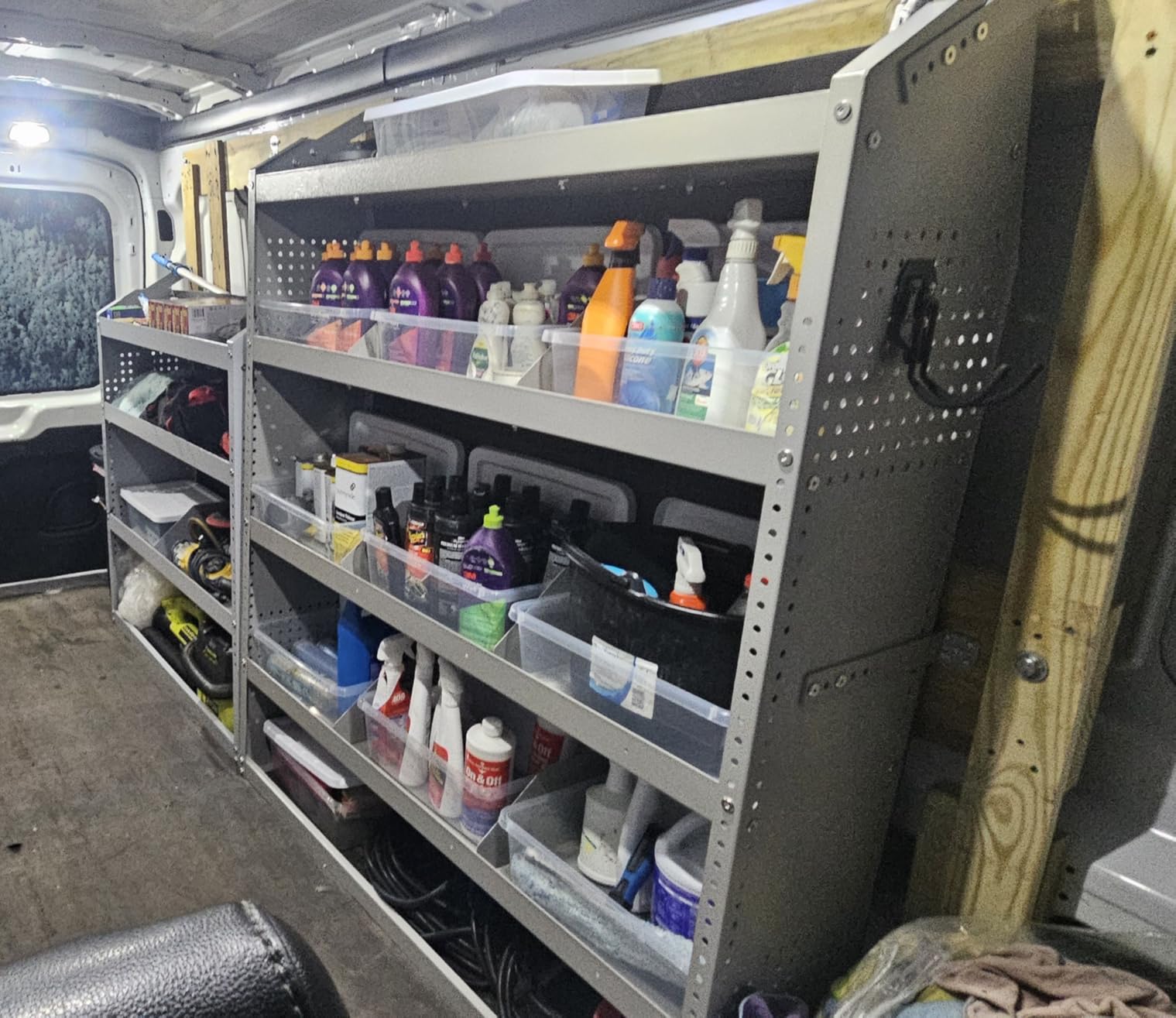Yunphia Heavy Duty Steel Van Shelving 52