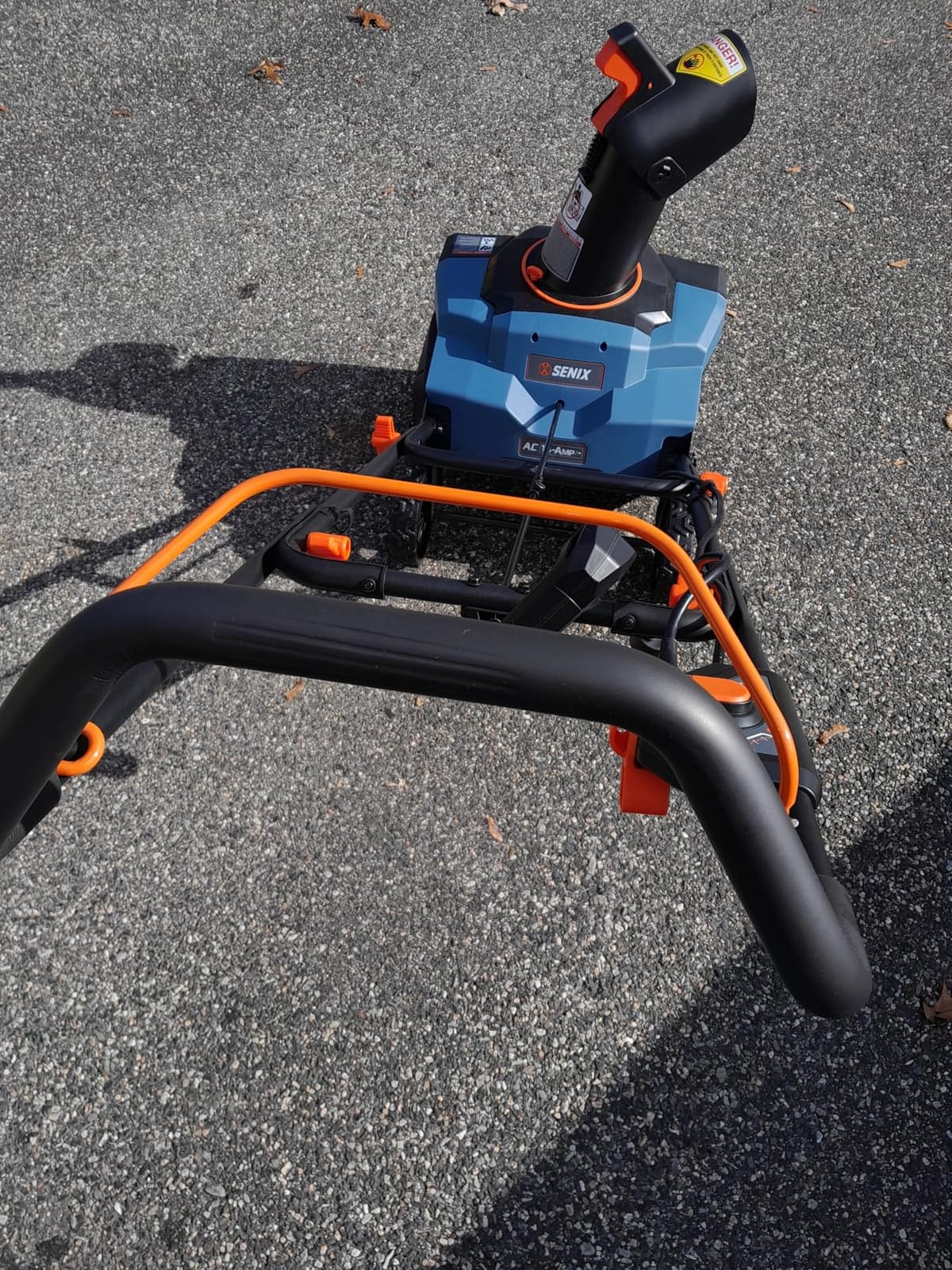 SENIX Corded Snow Blower, 21in, 15Amp, 880lbs/min, 33ft Throw customer photo 1