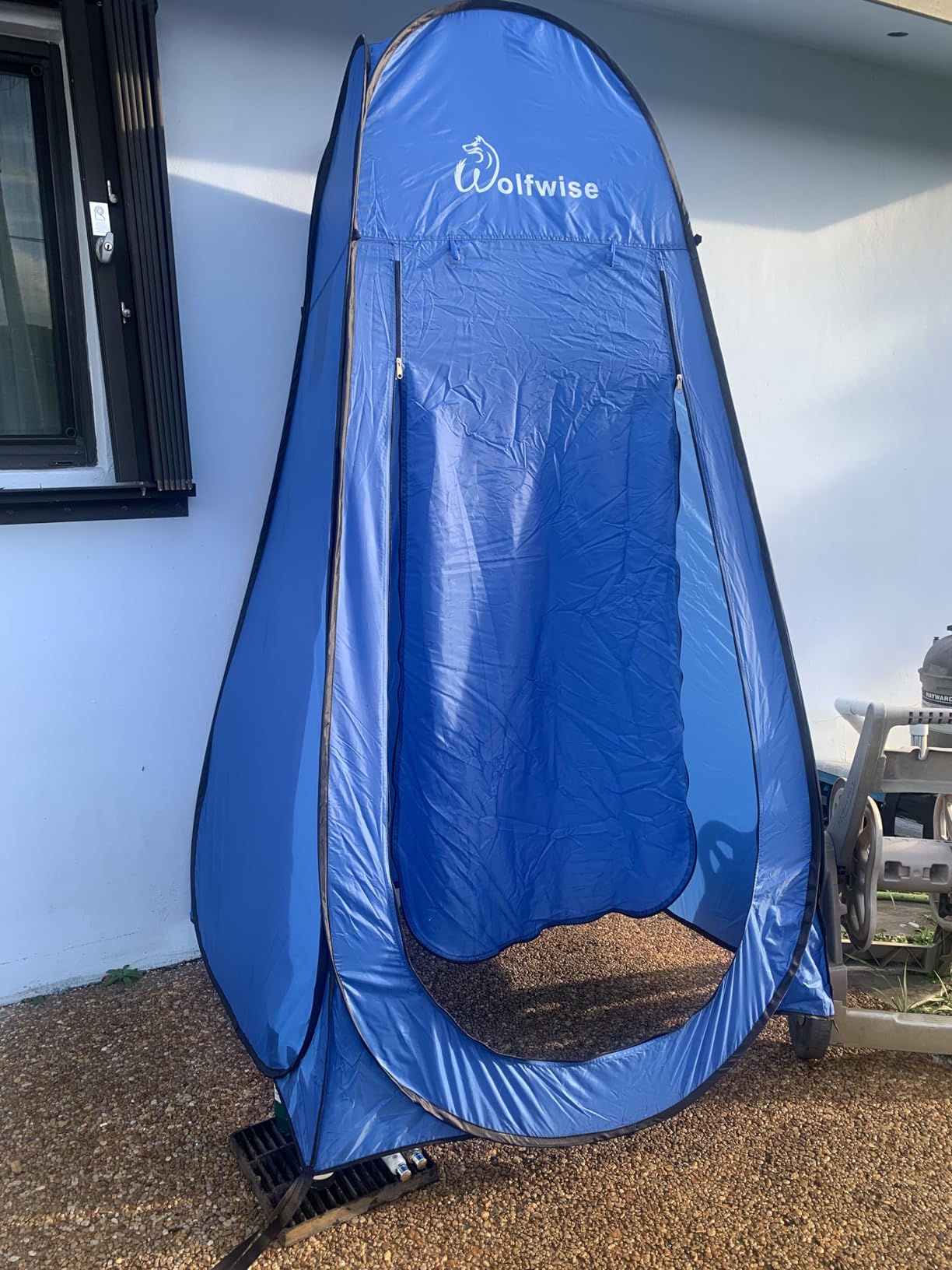 WolfWise Pop Up Shower Tent for Camping Essentials, Compact & Lightweight customer photo 1