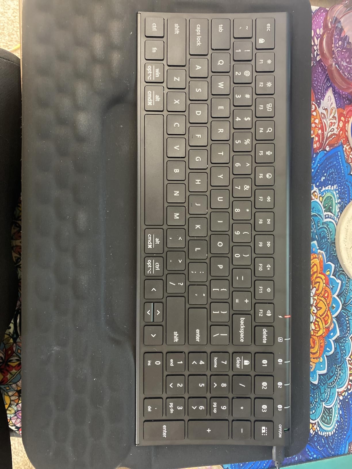 iClever BK10 SE Bluetooth Keyboard for Mac, Slim Full-Size Keyboard, Silver customer photo 2