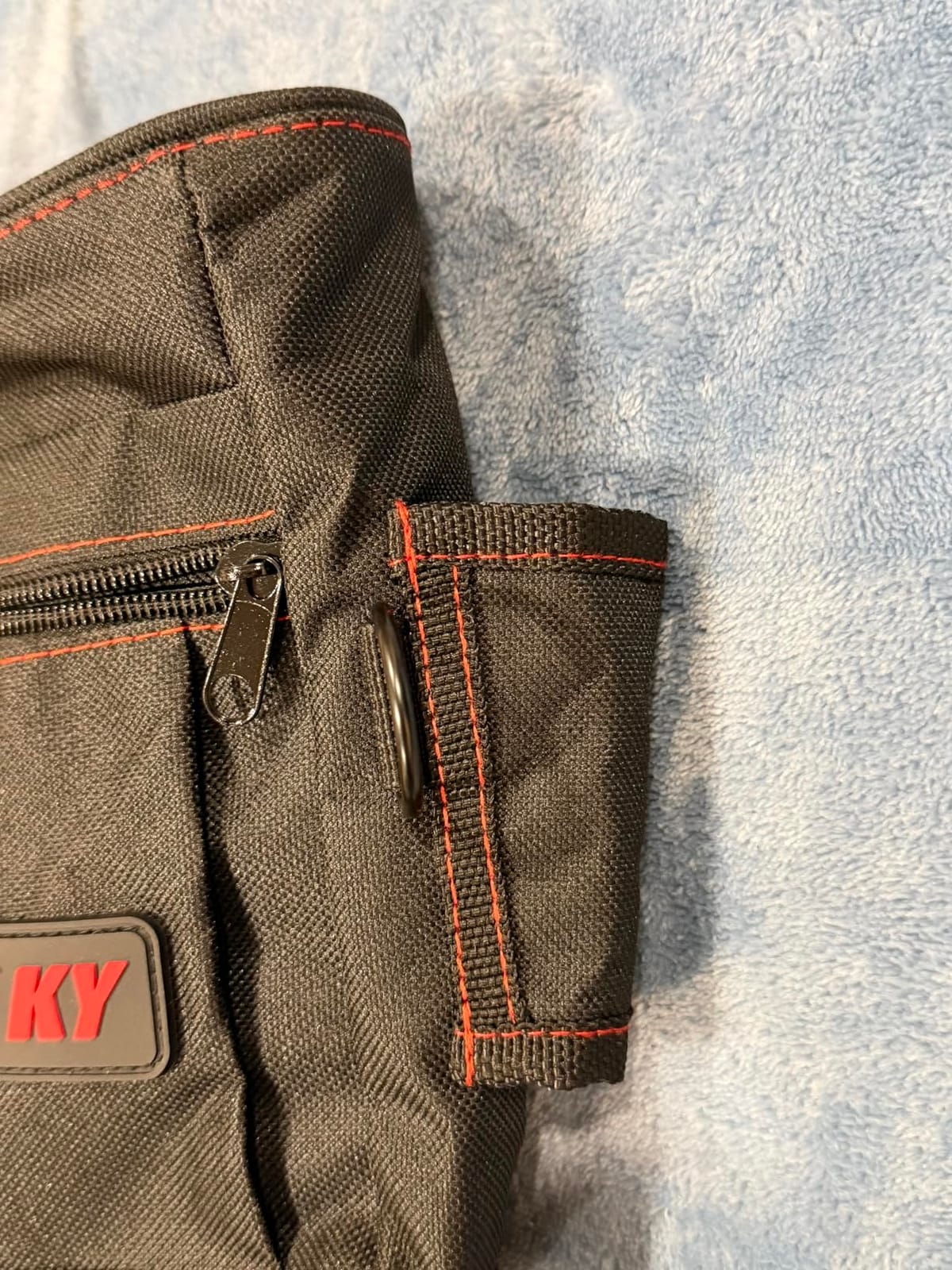 PANCKY Metal Detecting Finds Waist Pouch, Portable Multifunctional Bag, Finds Accessory Black customer photo 2