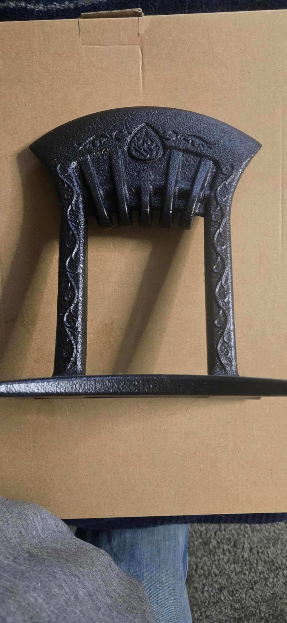 Kindling Splitter L, Cast Iron Manual Wood Splitter for Firewood customer photo 2