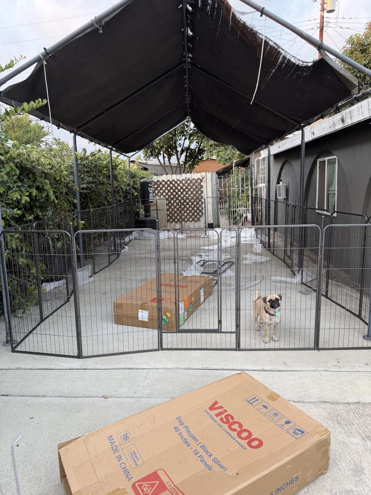 VISCOO Dog Playpen Outdoor, 16 Panels 32