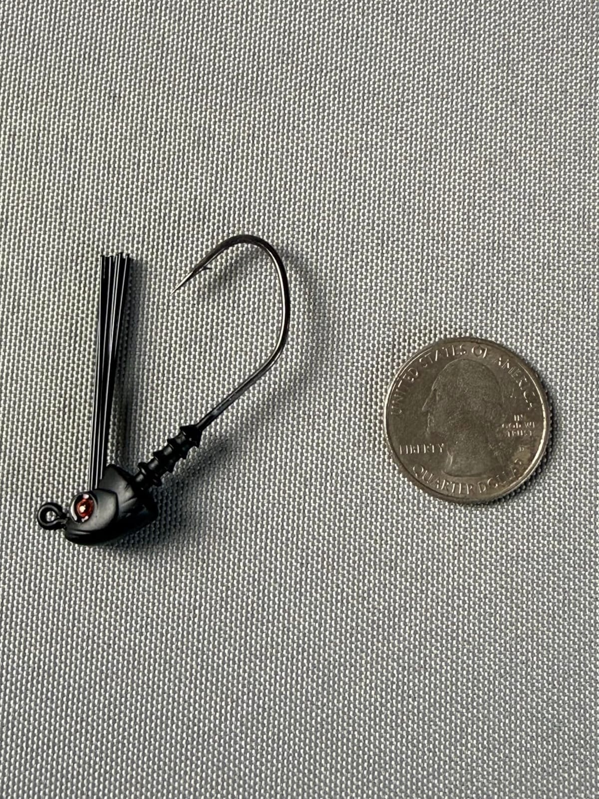8-Pack Weedless Swimbait Jig Heads 1/8 3/16 1/4 3/8 1/2oz, Fiberglass Weed Guard with 2/0 3/0 Hooks for Bass Fishing customer photo 2