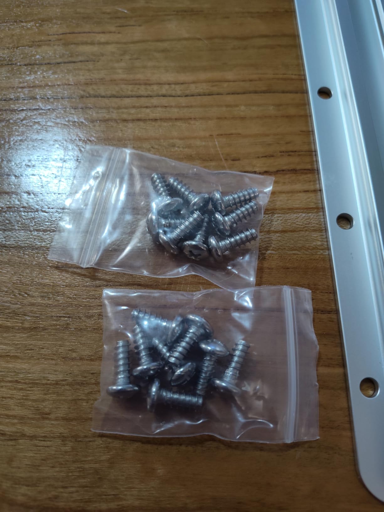 8-Inch Aluminum Kayak Gear Track with Mounting Hardware, 2 Pack customer photo 1