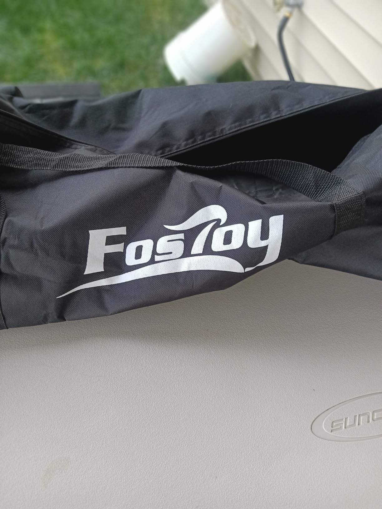 Fostoy Pickleball Net, Pro Aluminum Frame with Dual-Side Tensioning System | Locking Wheels, 22FT Tournament Regulation Size, Portable with Carry Bag for Outdoor & Driveway customer photo 2